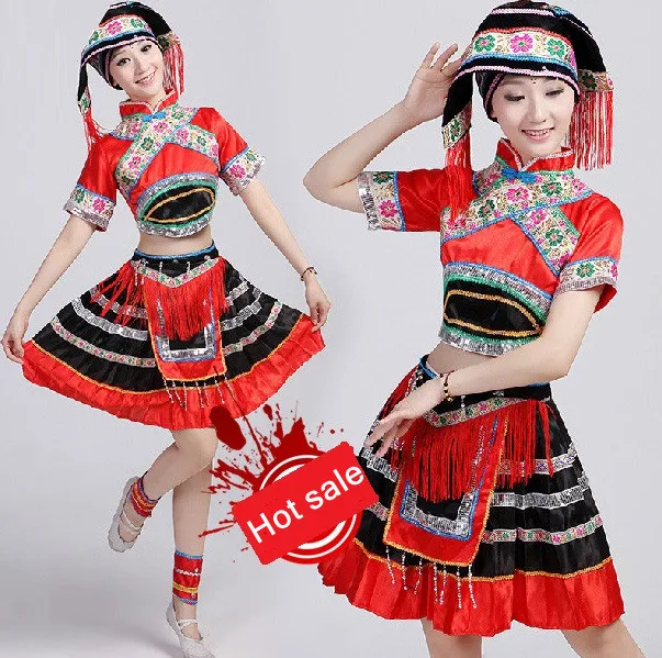 women stage dance costume Miao Hmong Clothing, Hmong Chinese Clothes, Hmong Dress Free Shipping
women stage dance costume Miao Hmong Clothing, Hmong Chinese Clothes, Hmong Dress Free Shipping