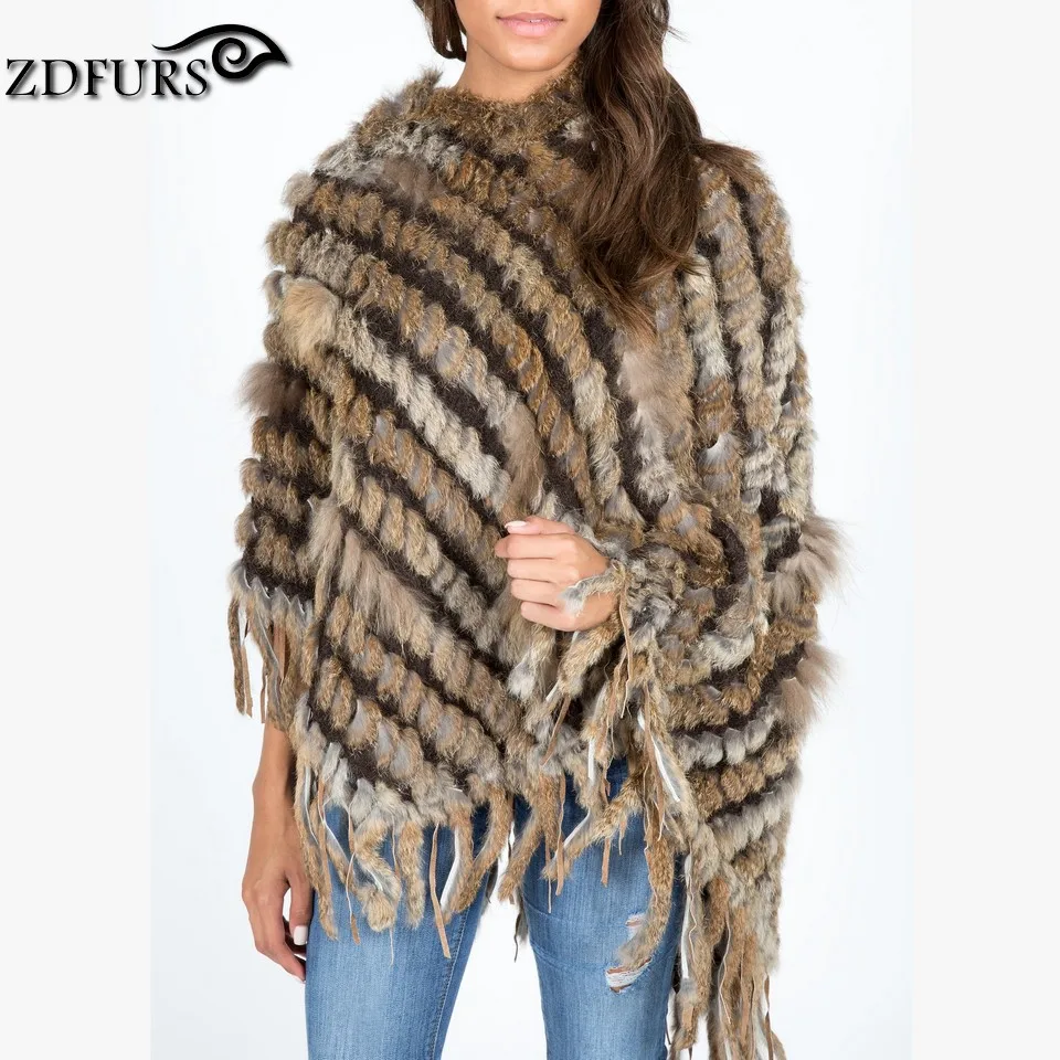 ZDFURS * Горячая Распродажа Вязаное пончо из кроличьего меха с капюшоном женская вязаная накидка из кроличьего меха с капюшоном
ZDFURS * Горячая Распродажа Вязаное пончо из кроличьего меха с капюшоном женская вязаная накидка из кроличьего меха с капюшоном
