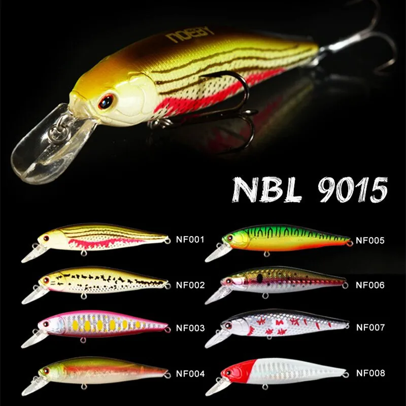 NOEBY Hard Fishing Lure 80mm 9.0g Minnow Baits Suspending 0-1.0m Iscas Artificial Para Pesca Fishing Tackle Leurre Peche Mouche
NOEBY Hard Fishing Lure 80mm 9.0g Minnow Baits Suspending 0-1.0m Iscas Artificial Para Pesca Fishing Tackle Leurre Peche Mouche
