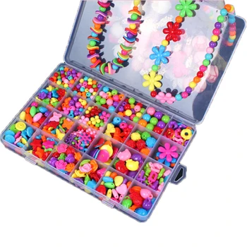 Puzzle Girl Beads DIY Toys For Children String Beads Make Up Puzzle Toys Jewelry Necklace Bracelet Building Kit Block Toy 
Puzzle Girl Beads DIY Toys For Children String Beads Make Up Puzzle Toys Jewelry Necklace Bracelet Building Kit Block Toy