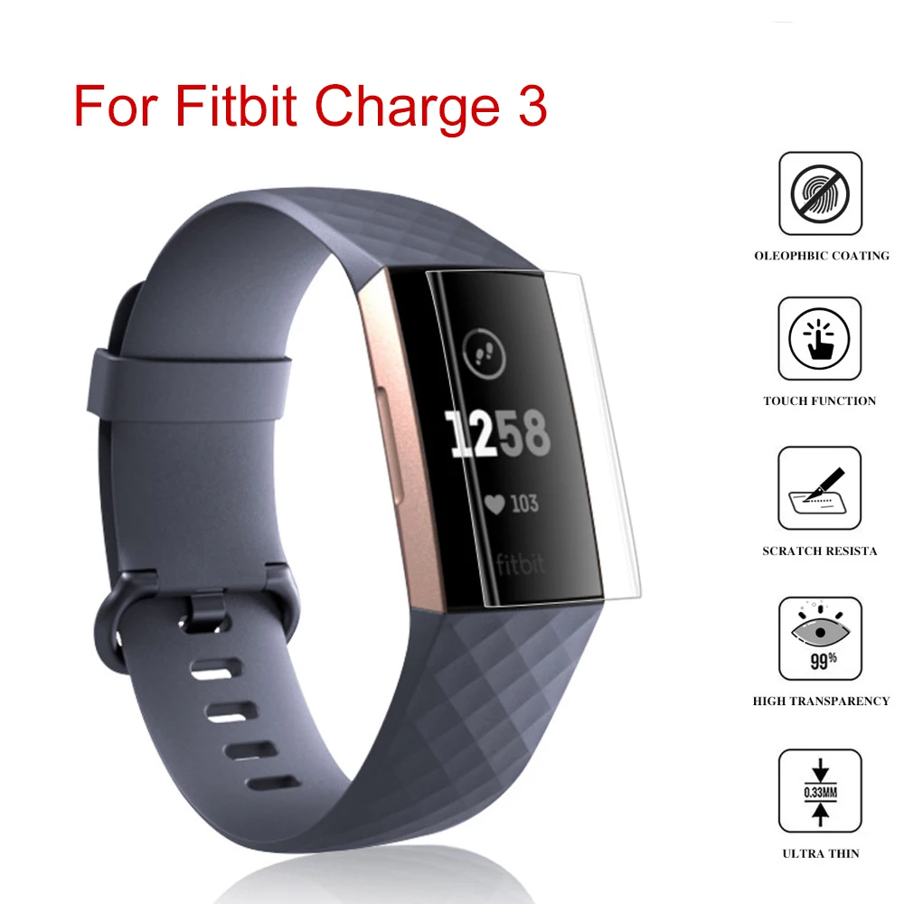 Ollivan 9H Protective film For Fitbit Charge 3 Explosion-proof TPU HD Full Cover Screen Protector Film For Fitbit Charge3 Band
Ollivan 9H Protective film For Fitbit Charge 3 Explosion-proof TPU HD Full Cover Screen Protector Film For Fitbit Charge3 Band