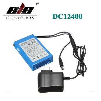 ELEOPTION Portable High Quality Super Rechargeable Lithium-ion Battery DC 12V 4000mAh Li-ion DC12400 With Plug + Charger
ELEOPTION Portable High Quality Super Rechargeable Lithium-ion Battery DC 12V 4000mAh Li-ion DC12400 With Plug + Charger