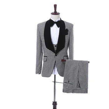 Slim Fit suit for Wedding Groom Tuxedos Singer Prom (jacket+vest+pant) Man Suit set 3 pcs Shawl Men Stage Clothes
Slim Fit suit for Wedding Groom Tuxedos Singer Prom (jacket+vest+pant) Man Suit set 3 pcs Shawl Men Stage Clothes