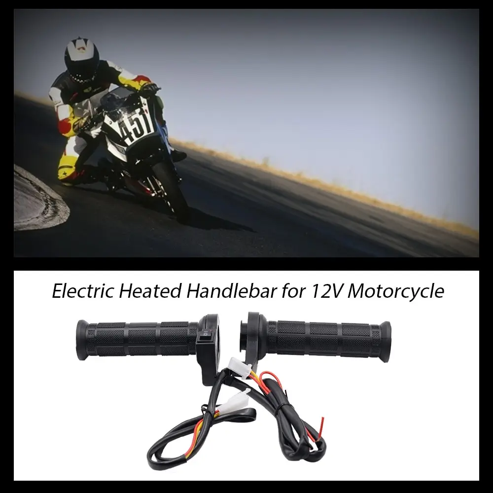 Universal Motorcycle 7/8" 22mm Electric Hand Heated Warm handle Grips ATV Warmers Hot Handlebar Grip Adjustable Temperature
Universal Motorcycle 7/8" 22mm Electric Hand Heated Warm handle Grips ATV Warmers Hot Handlebar Grip Adjustable Temperature