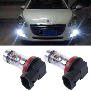 2Pcs H8 H11 LED Fog Lights Bulb 6000K White Car Driving Running Lamp 12V 24V For Peugeot 407 2008 301 2013-2014 3008 2011-2013
2Pcs H8 H11 LED Fog Lights Bulb 6000K White Car Driving Running Lamp 12V 24V For Peugeot 407 2008 301 2013-2014 3008 2011-2013