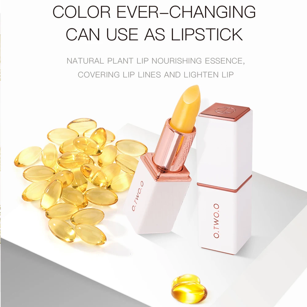 O.TWO.O Colors Ever-changing Lip Balm Lipstick Long Lasting Hygienic Moisturizing Lipstick Anti Aging Makeup Lip Care
O.TWO.O Colors Ever-changing Lip Balm Lipstick Long Lasting Hygienic Moisturizing Lipstick Anti Aging Makeup Lip Care