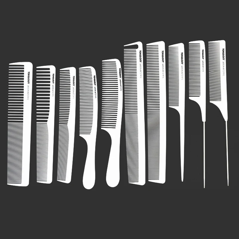 10 Style White Hairdressing Comb Anti-static Hair Cutting Combs Detangle Straight Hair Pro Salon Styling Tool
10 Style White Hairdressing Comb Anti-static Hair Cutting Combs Detangle Straight Hair Pro Salon Styling Tool