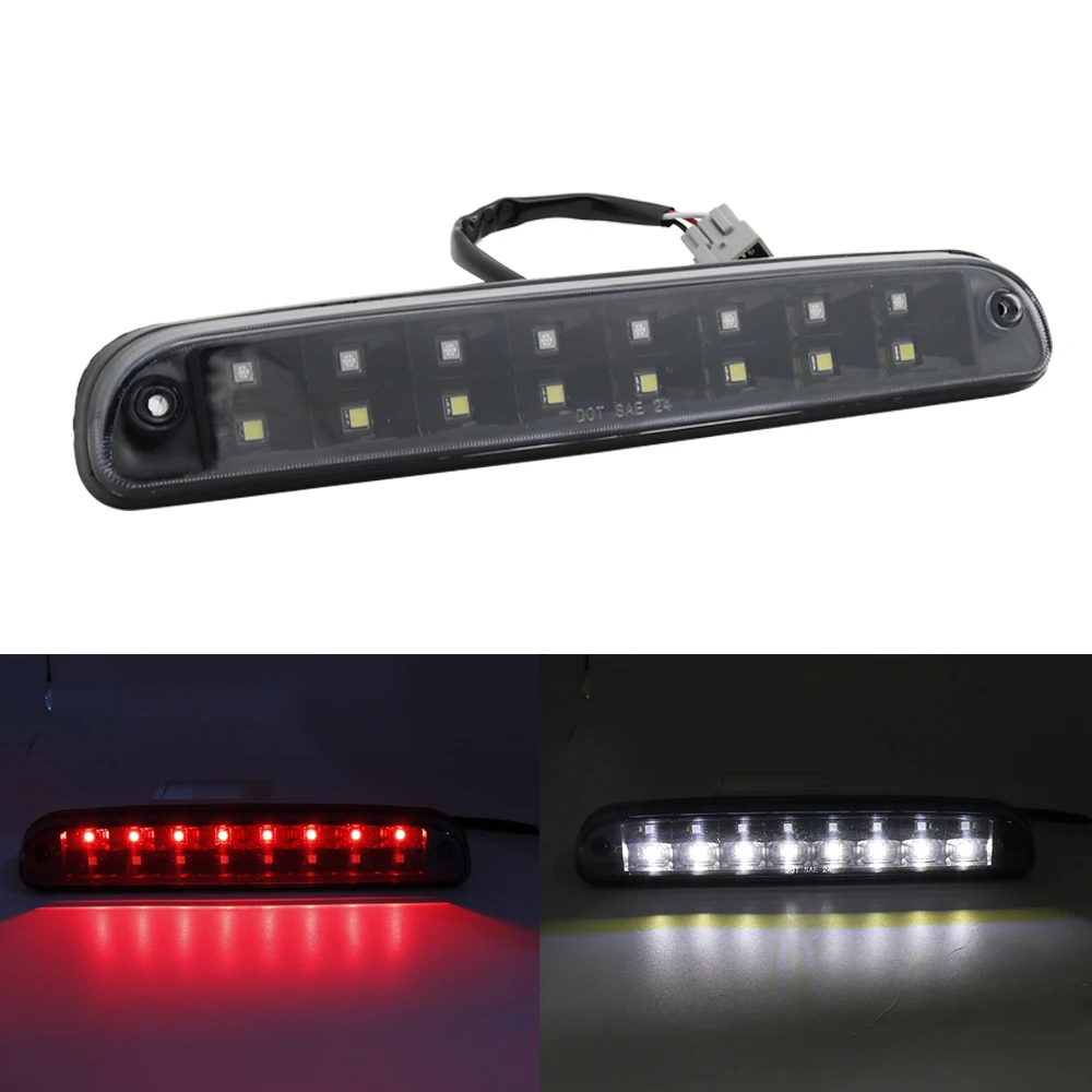 High Mount 3rd Brake Light Car Led For Ford F-250 SD F-350 SD 99-16 White Running Light And Red Break Light Stop Lamp (14)