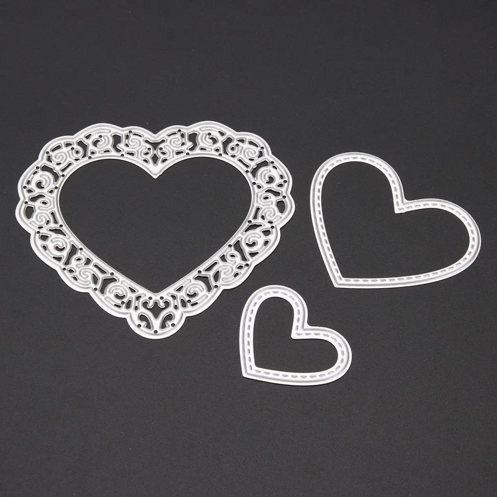 3pcs/set Cutting Dies Love Heart Metal Cutting Dies Stencils Set For DIY Scrapbooking Photo Album Embossing Decorative Craft
3pcs/set Cutting Dies Love Heart Metal Cutting Dies Stencils Set For DIY Scrapbooking Photo Album Embossing Decorative Craft