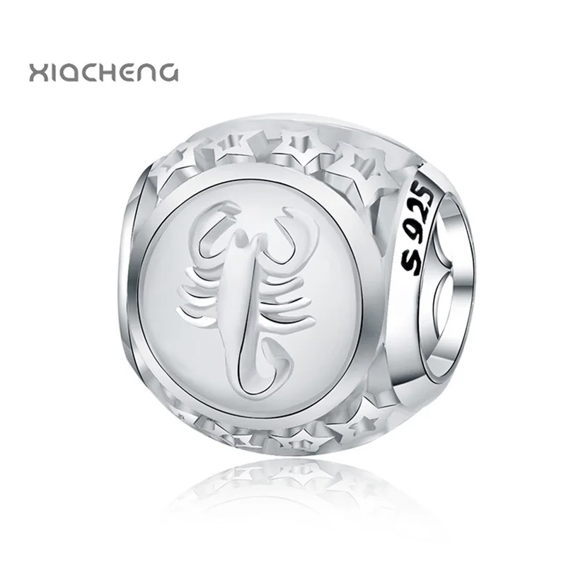 12 Constellation 925 Silver Beads Scorpio Diy Round Scorpion Bead For Women Pandora Bracelets & Bangles Jewelry GXZ01
12 Constellation 925 Silver Beads Scorpio Diy Round Scorpion Bead For Women Pandora Bracelets & Bangles Jewelry GXZ01