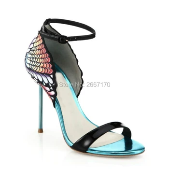 Sweet Trendy Print Leather Floral Shoes Mixed Colors Ankle Buckle Strap Sandalias Sexy Thin High Heels Woman Sandals 2018 Summer
Sweet Trendy Print Leather Floral Shoes Mixed Colors Ankle Buckle Strap Sandalias Sexy Thin High Heels Woman Sandals 2018 Summer