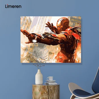 DIY Wall Art Pictures Acrylic Oil Coloring Painting By Numbers On Canvas For Home Decor Marvel Avengers Movie Ironman
DIY Wall Art Pictures Acrylic Oil Coloring Painting By Numbers On Canvas For Home Decor Marvel Avengers Movie Ironman
