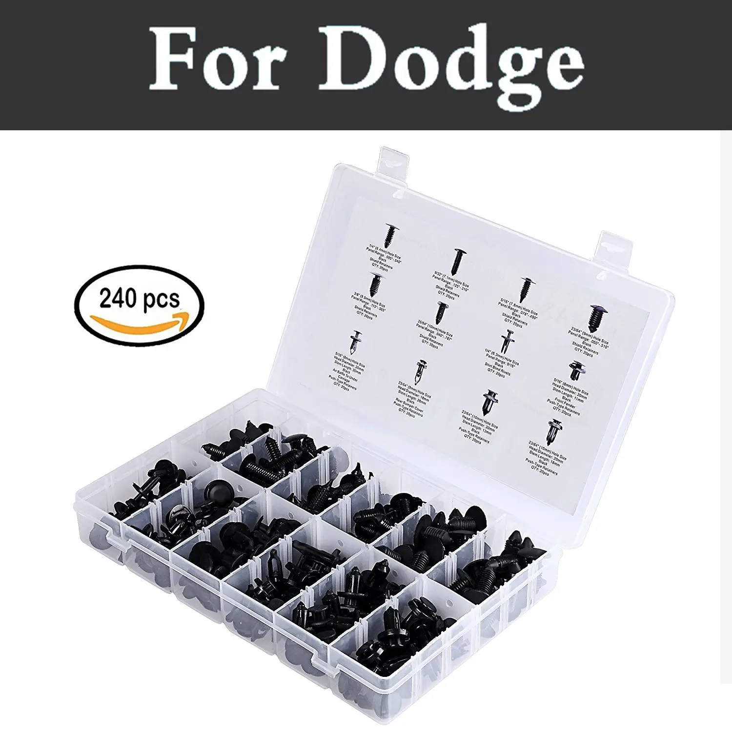 240x Car Fender Fastener Clip Rivet Trim Clip Panel Moulding Rivets For Dodge Avenger Caliber Challenger Charger Dart Durango
240x Car Fender Fastener Clip Rivet Trim Clip Panel Moulding Rivets For Dodge Avenger Caliber Challenger Charger Dart Durango