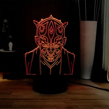 New 3D Cartoon Novel Decoration Atmosphere Remote Table Light Marvel Series Figure Super Hero Darth Maul Dazzle 7 Color Change
New 3D Cartoon Novel Decoration Atmosphere Remote Table Light Marvel Series Figure Super Hero Darth Maul Dazzle 7 Color Change