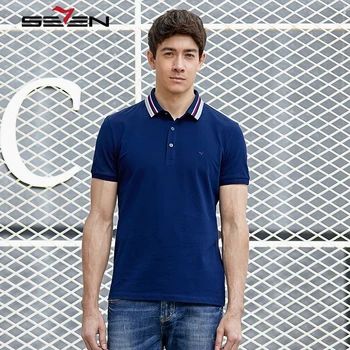 Seven7 Brand Polo Shirts Short Sleeve Men Striped Collar Summer Mens Polos 100% Mercerized Cotton Male Slim Fit Tops 114T50421
Seven7 Brand Polo Shirts Short Sleeve Men Striped Collar Summer Mens Polos 100% Mercerized Cotton Male Slim Fit Tops 114T50421