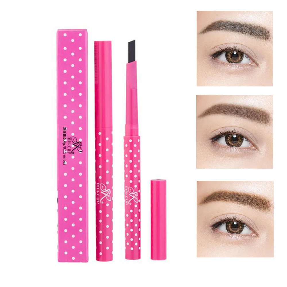 SR make up Automatic rotary eyebrow pencil waterproof long lasting black brown coffee eye brow powder pen enhancer tool HF043
SR make up Automatic rotary eyebrow pencil waterproof long lasting black brown coffee eye brow powder pen enhancer tool HF043