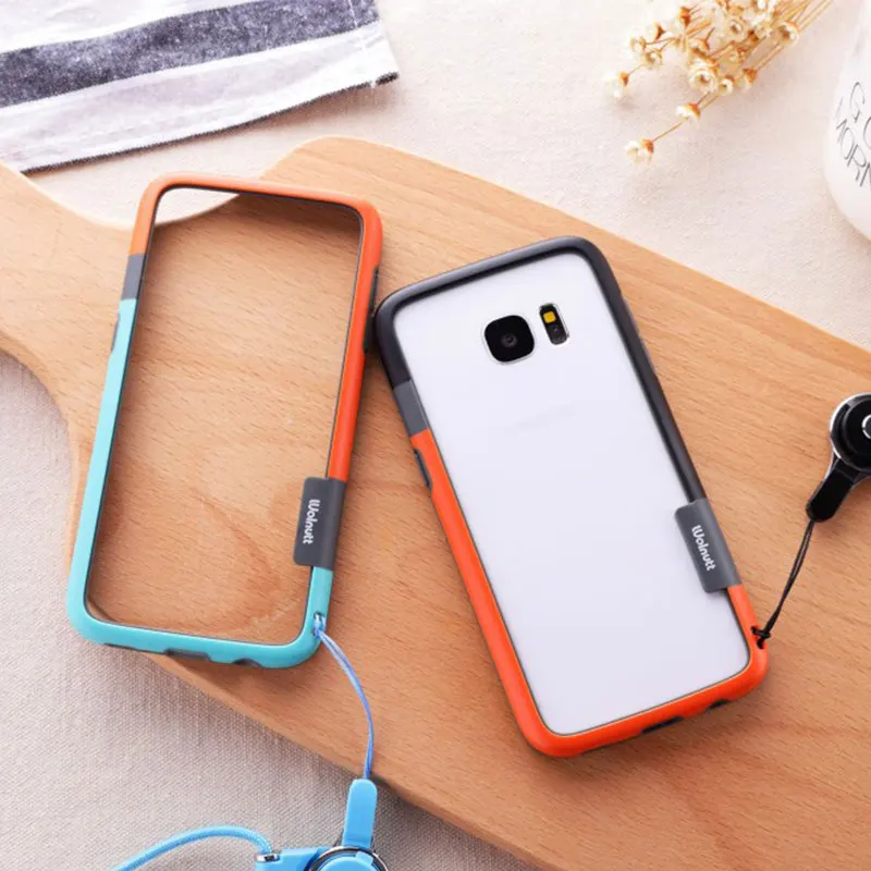 Sam S10 plus Zenus Walnutt цветной противоударный бампер силикон + PC Рамка Бампер для samsung Galaxy