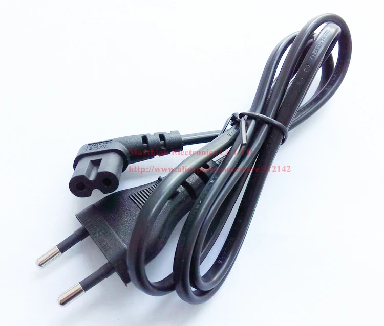 EU Power Adapter Cord, European 2Pin Male Plug to Angled IEC320 C7 Female Socket Power Cable 1M/Free shipping/10PCS
EU Power Adapter Cord, European 2Pin Male Plug to Angled IEC320 C7 Female Socket Power Cable 1M/Free shipping/10PCS