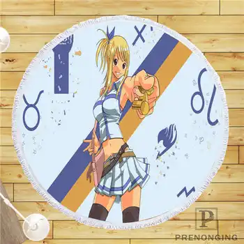 Custom DIY Customized Microfiber Fabric Lucy-fairy-tail (1) Round Beach Blanket Towel Printed on Demand 150cm #19-01-28-3-10
Custom DIY Customized Microfiber Fabric Lucy-fairy-tail (1) Round Beach Blanket Towel Printed on Demand 150cm #19-01-28-3-10