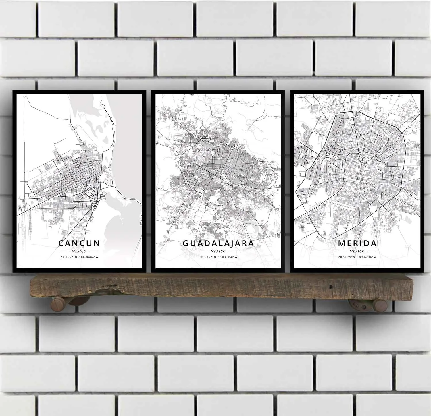 Cancun Guadalajara Merida Mexico City Monterrey Puebla City Tampico Tijuana Mexico Map Poster
Cancun Guadalajara Merida Mexico City Monterrey Puebla City Tampico Tijuana Mexico Map Poster