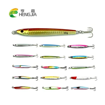 HENGJIA 1PC hard metal lead lures 13g 25g 30g 40g sea sinking jigs hooks vibrations fishing baits wobbler pesca fishing tackles
HENGJIA 1PC hard metal lead lures 13g 25g 30g 40g sea sinking jigs hooks vibrations fishing baits wobbler pesca fishing tackles