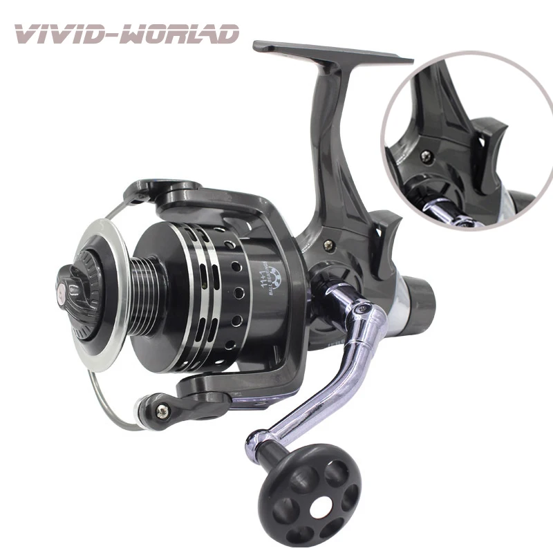 High Quality Double Brake 12BB Fishing Reel Front and Rear Drag reels Carp Fishing Feeder Spinning Reel Reel Fishing
High Quality Double Brake 12BB Fishing Reel Front and Rear Drag reels Carp Fishing Feeder Spinning Reel Reel Fishing