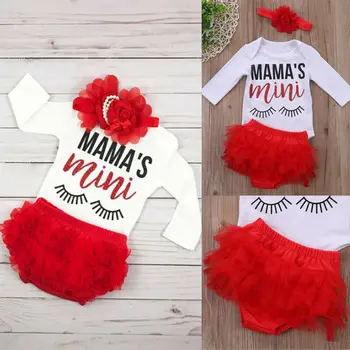 3PCS Newborn Baby Girls Long Sleeve Romper Tutu Lace Shorts Outfits Clothes Long Sleeve O Neck Printed Cute Sets 2019 Hot
3PCS Newborn Baby Girls Long Sleeve Romper Tutu Lace Shorts Outfits Clothes Long Sleeve O Neck Printed Cute Sets 2019 Hot
