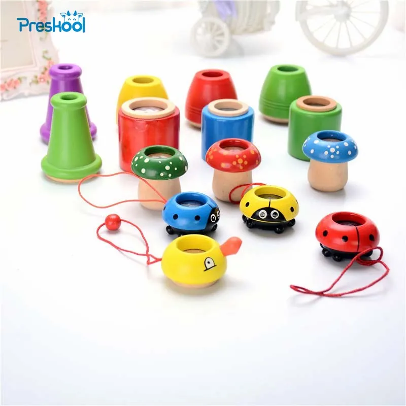 Preskool детская игрушка для детей мульти-стиль мультфильм магия Деревянный