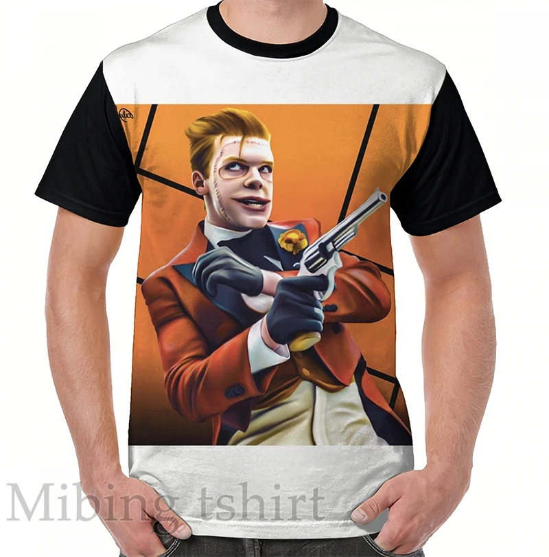 Funny print men t shirt women Tops tee Jerome Valeska Graphic T-Shirt O-neck Short Sleeve Casual tshirts
Funny print men t shirt women Tops tee Jerome Valeska Graphic T-Shirt O-neck Short Sleeve Casual tshirts