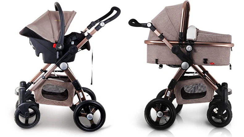 rose gold 3 in 1 travel system