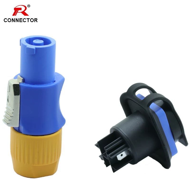 1set Waterproof PowerCon Connector 3Pins NAC3FCA 20A AC Cable Powercon Connector 250V Speaker Chassis Adapter
1set Waterproof PowerCon Connector 3Pins NAC3FCA 20A AC Cable Powercon Connector 250V Speaker Chassis Adapter