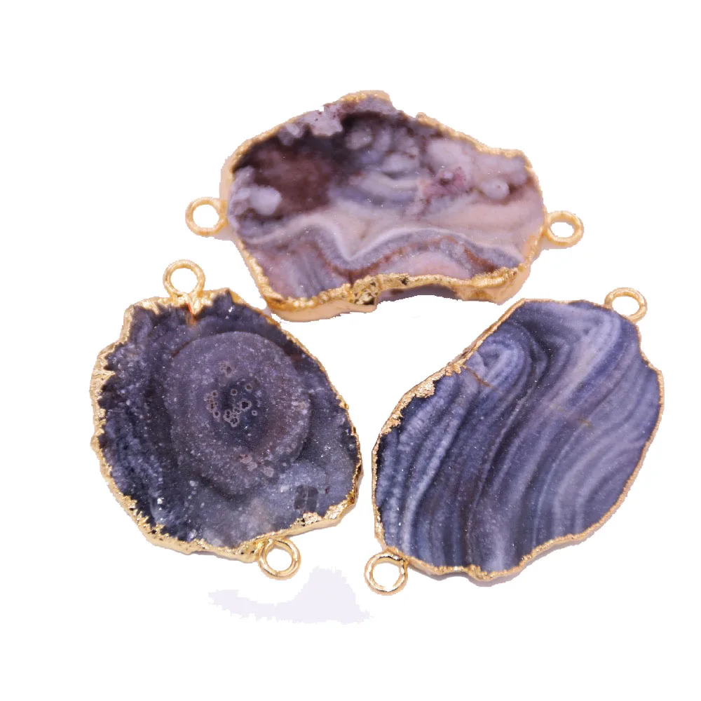 Natural Geode Druzy Stone women connector charms amulet Pendants for bracelets Jewelry galaxy crystal quartz Jewelry as gift
Natural Geode Druzy Stone women connector charms amulet Pendants for bracelets Jewelry galaxy crystal quartz Jewelry as gift