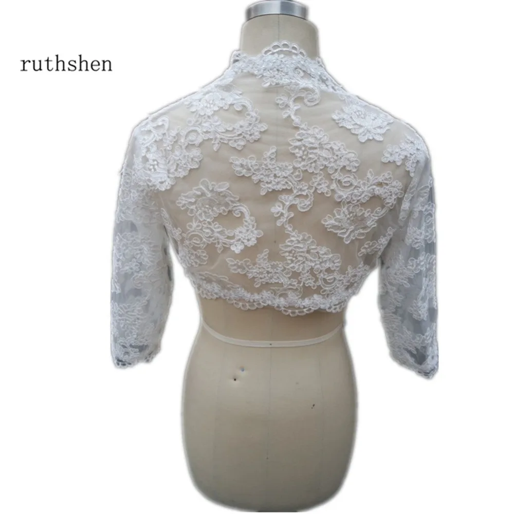 Hot Sale 3/4 Sleeves High Quanlity Lace Wedding Dresses Accessories Bridal Jackets Custom Made Women Wraps Shrug Shawl Bolero
Hot Sale 3/4 Sleeves High Quanlity Lace Wedding Dresses Accessories Bridal Jackets Custom Made Women Wraps Shrug Shawl Bolero
