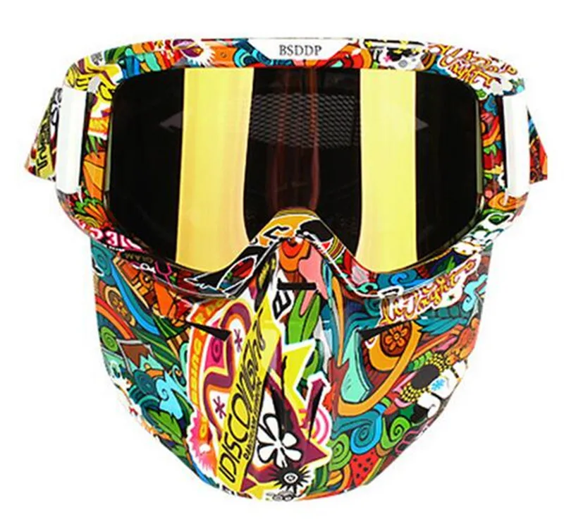 Motorcycle Glasses Mouth Filter Motocross Glasses Vintage Motorcycle Goggles Biker Helmet Eyewear Detachable Modular Mask
Motorcycle Glasses Mouth Filter Motocross Glasses Vintage Motorcycle Goggles Biker Helmet Eyewear Detachable Modular Mask