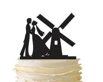 custom Couple With Windmill wedding Acrylic cake toppers bridal shower engagement party decorations
custom Couple With Windmill wedding Acrylic cake toppers bridal shower engagement party decorations