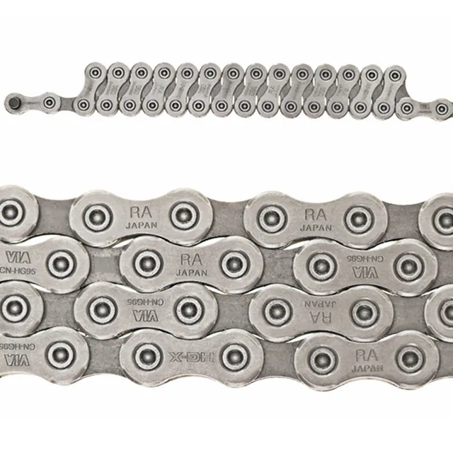 Flash Deal SHIMANO CN-HG95/HG54 chain mountain bike riding 10 speed chain 116 section length silver brand new original free shipping 2 Flash Deal SHIMANO CN-HG95/HG54 chain mountain bike riding 10 speed chain 116 section length silver brand new original free shipping 2