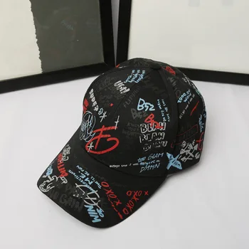 Fashion Letter Graffiti Cotton Baseball Cap Men Women Outdoor Sport Sunscreen Lovers' Travel Sun Hats Casquette Homme Snapback
Fashion Letter Graffiti Cotton Baseball Cap Men Women Outdoor Sport Sunscreen Lovers' Travel Sun Hats Casquette Homme Snapback