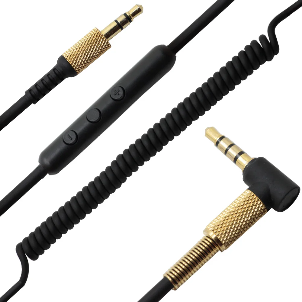 Replacement Audio Cable for Marshall Major II Monitor Headphone Cord with Remote Microphone Volume Control for iphone 7 Samsung
Replacement Audio Cable for Marshall Major II Monitor Headphone Cord with Remote Microphone Volume Control for iphone 7 Samsung