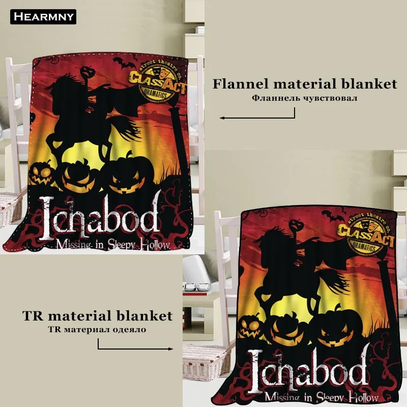 HOT Halloween Blanket TR/ Flannel Fleece Fabric Gothic Decor Blanket New Year Decoration Comfortable Warm Super Fluffy Bedspread 
HOT Halloween Blanket TR/ Flannel Fleece Fabric Gothic Decor Blanket New Year Decoration Comfortable Warm Super Fluffy Bedspread
