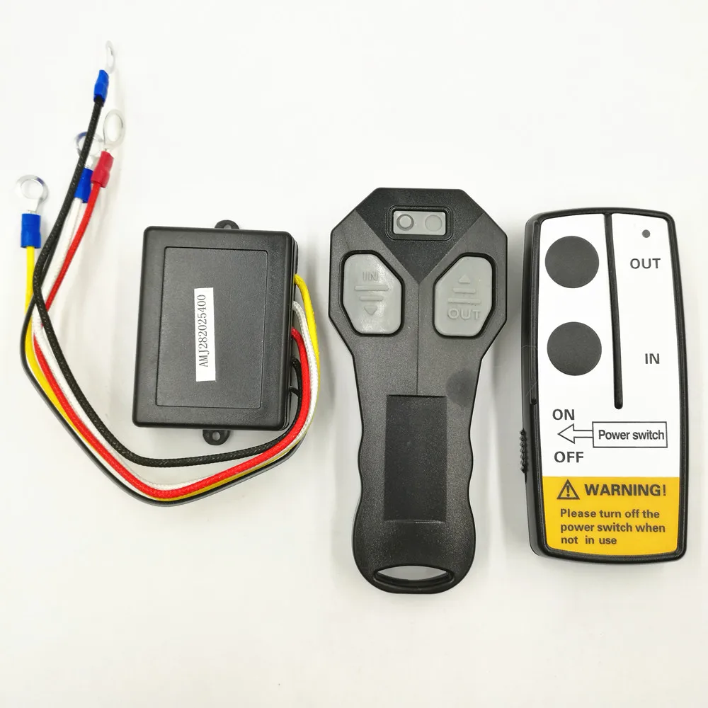 Winch Wireless Remote Control Set Kit for Bulldog for Jeep ATV SUV Offroad 12V Remote Controls(6.5)
Winch Wireless Remote Control Set Kit for Bulldog for Jeep ATV SUV Offroad 12V Remote Controls(6.5)