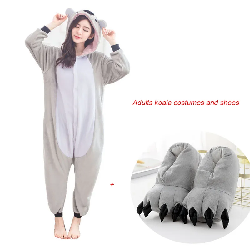 Kids Funny Koala Onesies Flannel One-Piece Pajamas Koalas Animal Sleepwear Pyjamas Adult Women For Halloween Cosplay Costume
Kids Funny Koala Onesies Flannel One-Piece Pajamas Koalas Animal Sleepwear Pyjamas Adult Women For Halloween Cosplay Costume
