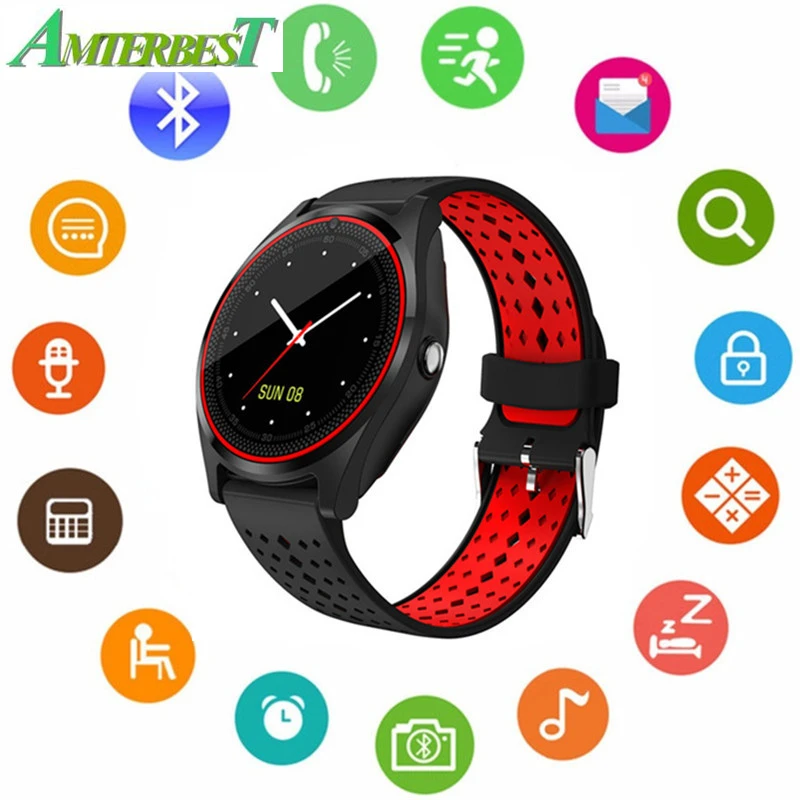 AMTERBEST Wireless Bluetooth Smart Watch with SIM TF Card Slot Compatible Android IOS phones for Women Men Kids Boys Girls
AMTERBEST Wireless Bluetooth Smart Watch with SIM TF Card Slot Compatible Android IOS phones for Women Men Kids Boys Girls