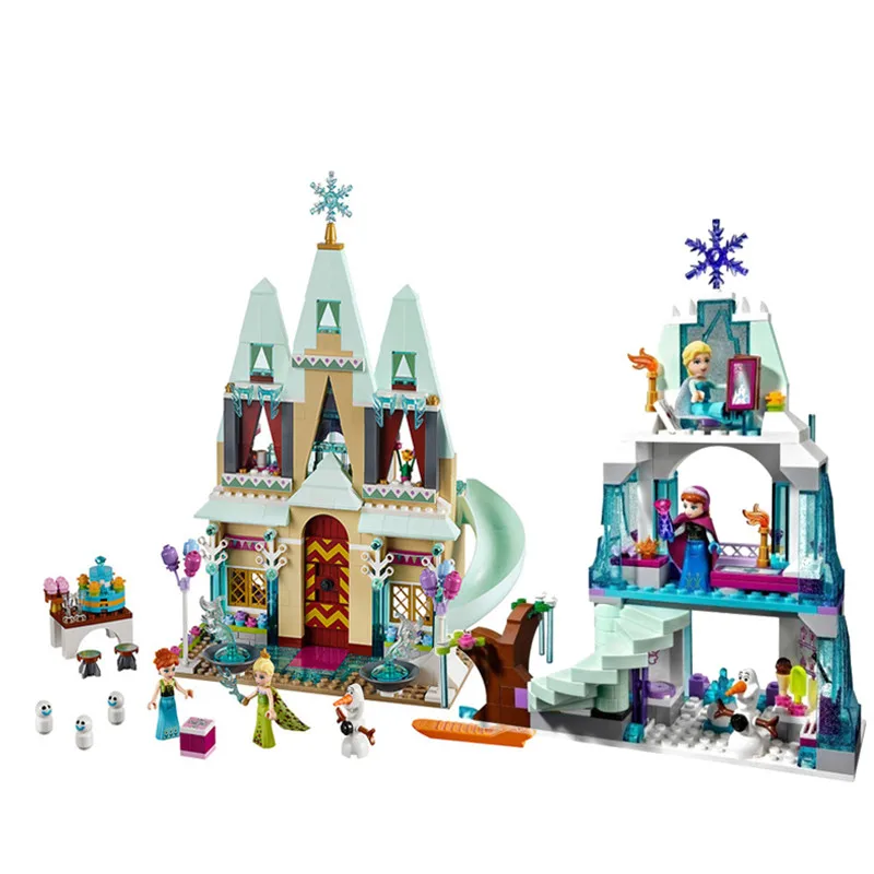 Arendelle Elsa`s Magical Ice Castle Building Blocks Brick Toys Princess Anna Buildable Figures Compatible with legoes Friends
Arendelle Elsa`s Magical Ice Castle Building Blocks Brick Toys Princess Anna Buildable Figures Compatible with legoes Friends