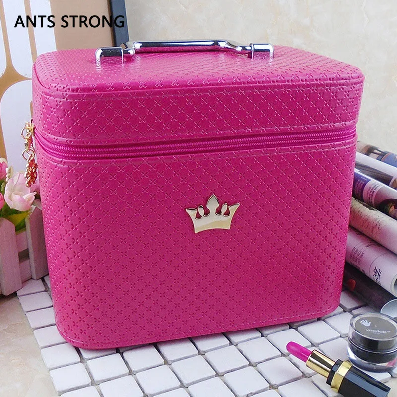 ANTS STRONG Practical portable Professional Cosmetic box/women Travel Makeup Organizer Bags Beauty Storage Box suitcase
ANTS STRONG Practical portable Professional Cosmetic box/women Travel Makeup Organizer Bags Beauty Storage Box suitcase
