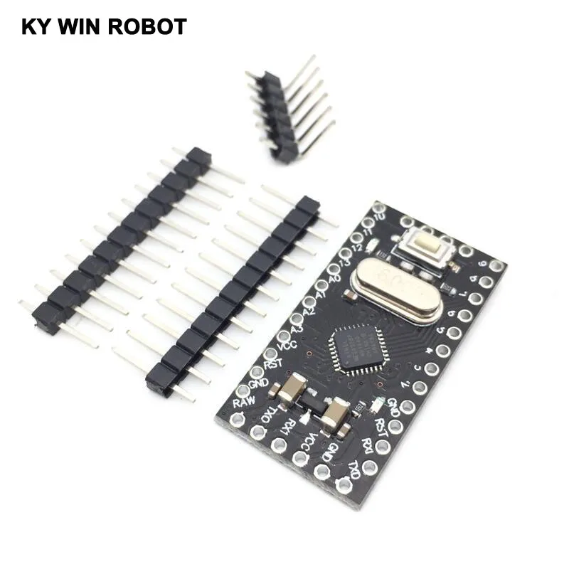 ProMini ATmega328P 5V, Compatible for Arduino Pro Mini. At board original ATmega328 chips.
ProMini ATmega328P 5V, Compatible for Arduino Pro Mini. At board original ATmega328 chips.