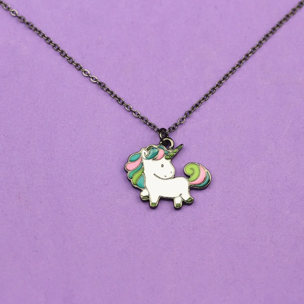 " Cute Unicorn" Necklace 9 " Cute Unicorn" Necklace 9