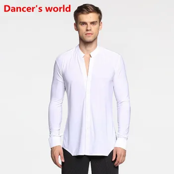 Long Sleeve Button Mens Latin Shirts Dance Top Ballroom Dancewear Latin Dance Costumes Stage Clothing For Men Ballroom Clothes
Long Sleeve Button Mens Latin Shirts Dance Top Ballroom Dancewear Latin Dance Costumes Stage Clothing For Men Ballroom Clothes