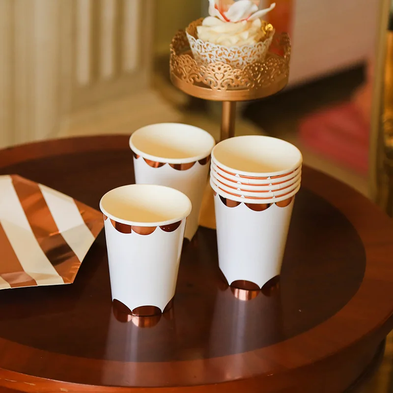 8pcs Disposable Tableware Paper Cups Wedding Birthday Baby Shower Party Drink Cup Decor Supplies
8pcs Disposable Tableware Paper Cups Wedding Birthday Baby Shower Party Drink Cup Decor Supplies