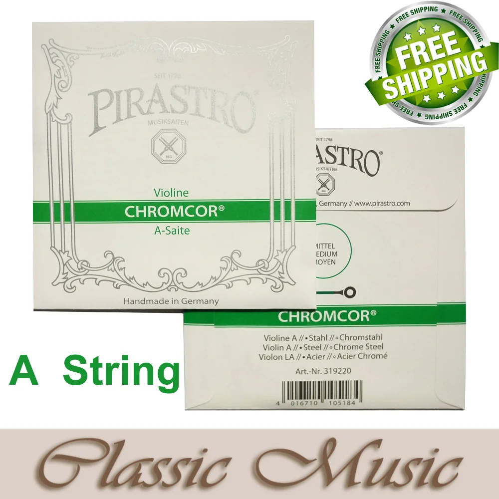 Free shipping ,Pirastro Chromcor Violin String,Just A String(319220), 4/4 Ball End, made in Germany
Free shipping ,Pirastro Chromcor Violin String,Just A String(319220), 4/4 Ball End, made in Germany