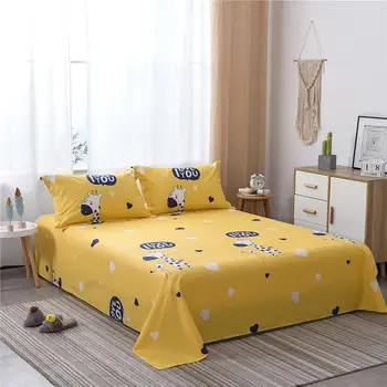 Bed sheet monopoly bedding set Cartoon giraffe bed sheet All Cotton yellow sheet 160cmx230cm/200cmx230cm/230cmx250cm
Bed sheet monopoly bedding set Cartoon giraffe bed sheet All Cotton yellow sheet 160cmx230cm/200cmx230cm/230cmx250cm